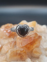 Smokey Quartz Heart